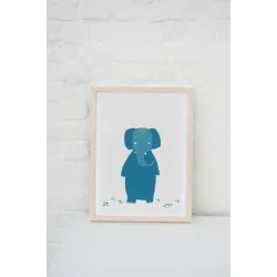 Affiche  Mrs. Elephant