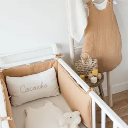 Gigoteuse en gaze de coton CAMEL