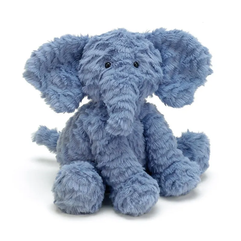 Fuddlewuddle Eléphant Bleu Medium