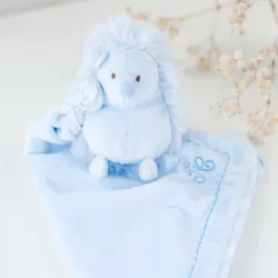 Doudou Léon Le Hérisson Bleu