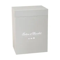 Peluche Augustin Le Lapin 25 cm Ivoire