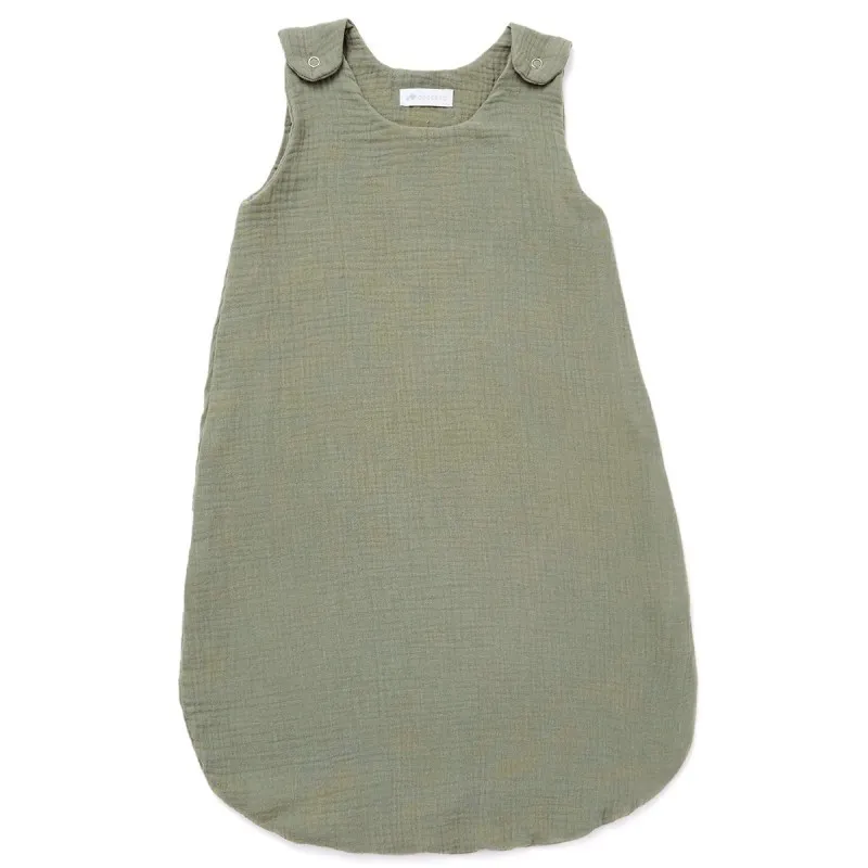 Gigoteuse ETE en gaze de coton VERT SAUGE