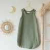 Gigoteuse ETE en gaze de coton VERT SAUGE