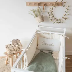 Gigoteuse HIVER en gaze de coton SAUGE