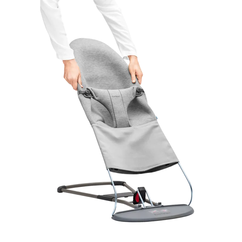 Housse pour transat Bliss Jersey 3D Gris clair