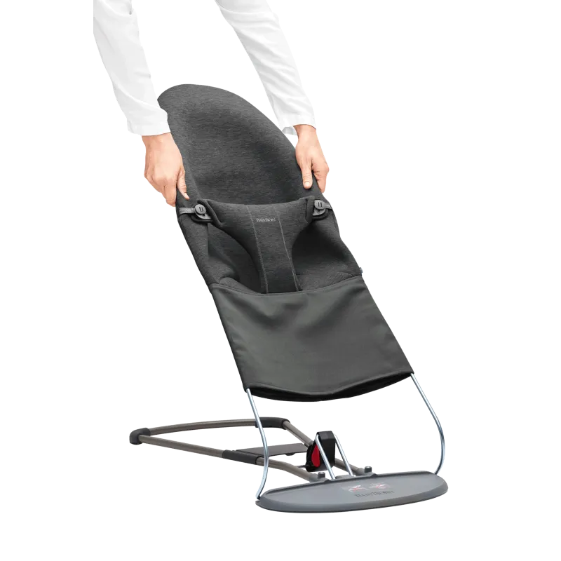 Housse pour transat Bliss Jersey 3D Gris charbon