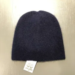 Bonnet en cachemire Marie Bleu marine