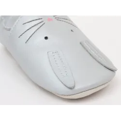 Chaussons souples Lapin Silver Hop