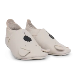 Chaussons souples Ours Cub Milk