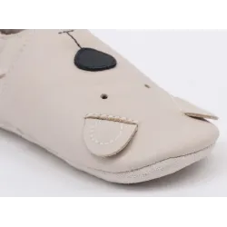 Chaussons souples Ours Cub Milk