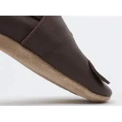 Chaussons souples Ours Cub Chocolat