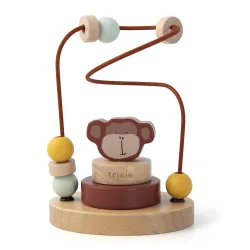 Jeu de perles en bois Mr Monkey