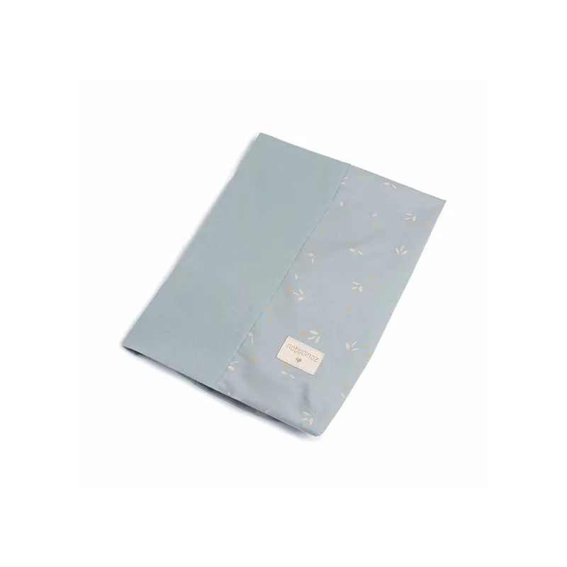 Housse de matelas à langer Calma Willow Soft Blue