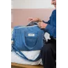 Darcy L'anti Sac à langer Denim Clair upcyclé