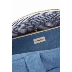 Darcy L'anti Sac à langer Denim Clair upcyclé