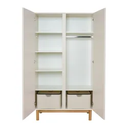 Armoire 2 portes MOOD Clay (Argile)