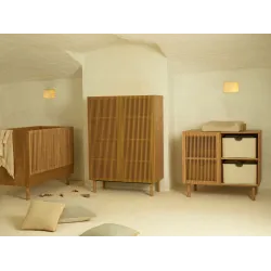 Commode avec Porte coulissante Hai No Ki