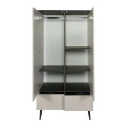 Armoire 2 portes FLOW Stone