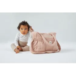 Sac à langer "Comme un bonbon" - Vieux rose