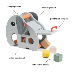 Boite à formes Elphee Gris