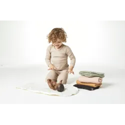 Matelas à langer nomade "Comme un bonbon" Réglisse