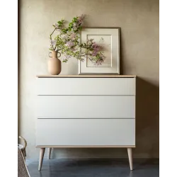 Commode 3 tiroirs FLOW Argile