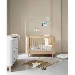 Lit Wood Mini + AVEC kit junior Chêne