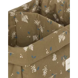 Stories Panier de rangement à 2 compartiments Brown Lilac