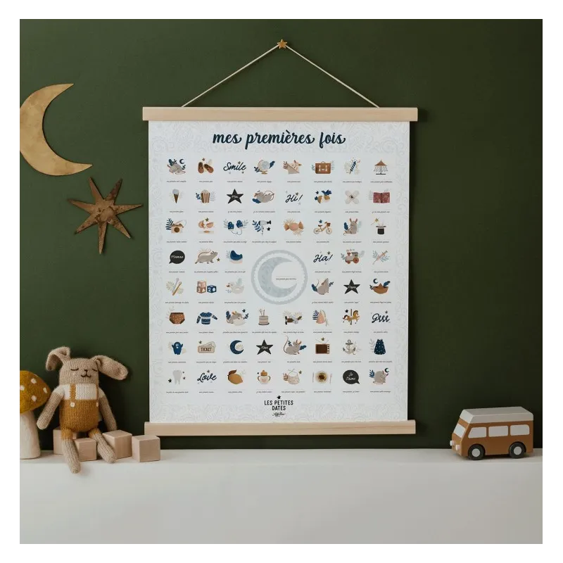 Affiche Mes Premières Fois - Souris Cobalt