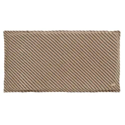 Matelas de Sol Landscape en coton lavé gaufré Stripes Sesame