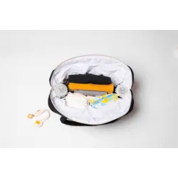 Sac à langer "Comme un bonbon" - Grège