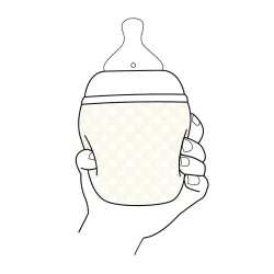 Biberon Anti Colique - 240 ml Blue Grey