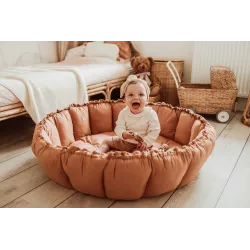 Tapis d'éveil Organic Bloom Tawny Brown