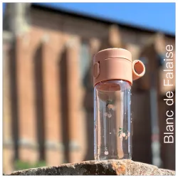 Gourde en Tritan Clémence Peach Sea Shell