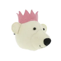 Trophée Ours Blanc Petit Modèle