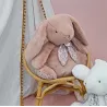 Doudou Lapin Géant 42 cm Rose
