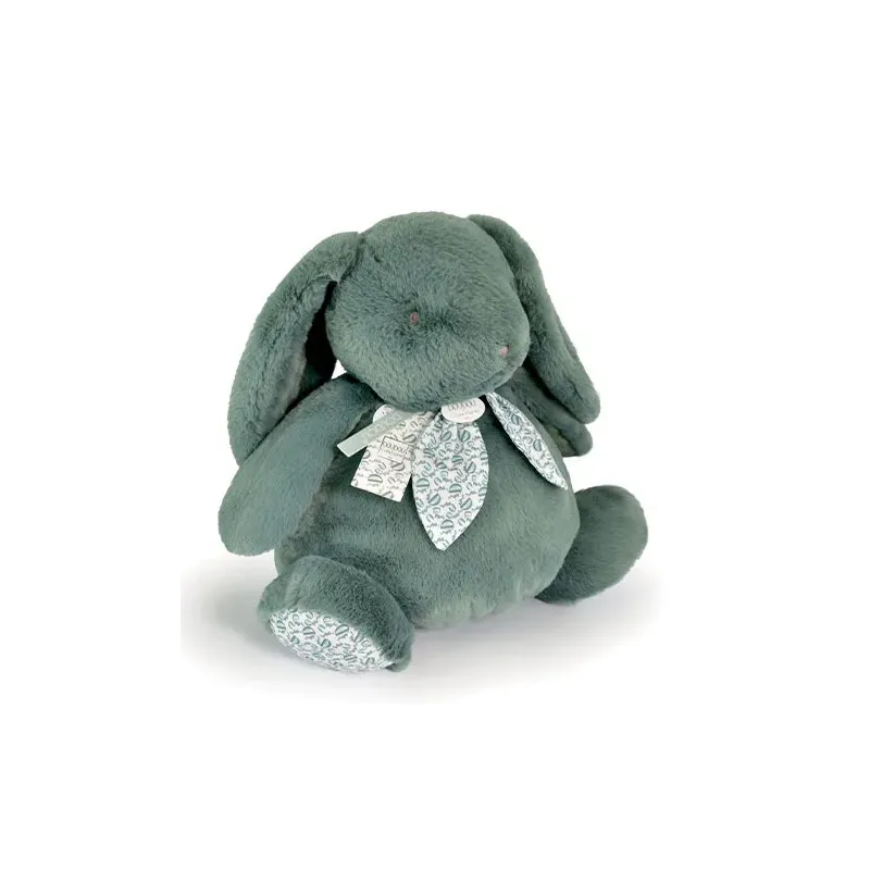 Doudou Lapin Géant 42 cm Vert sauge