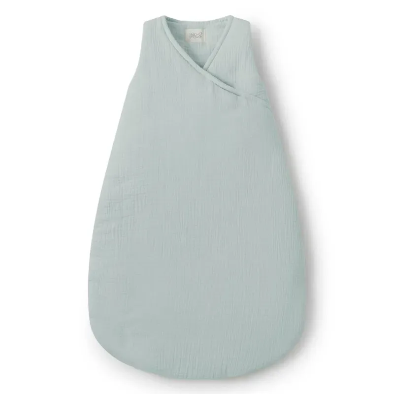 Gigoteuse en gaze de coton Mint Breeze