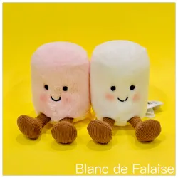 Amuseable Marshmallows rose et blanc