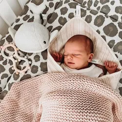 Peluche Bruit blanc Moby Vert Rechargeable