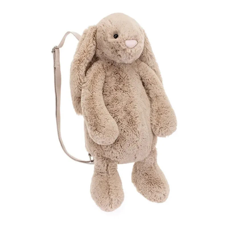 Bashful Beige Bunny Backpack
