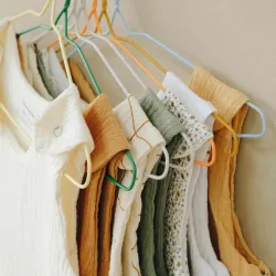 Gigoteuse ETE en gaze de coton Marsala