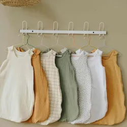 Gigoteuse ETE en gaze de coton Marsala