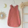Gigoteuse ETE en gaze de coton Marsala