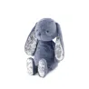 Augustin Le Lapin 25 cm Toile de Jouy Bleu