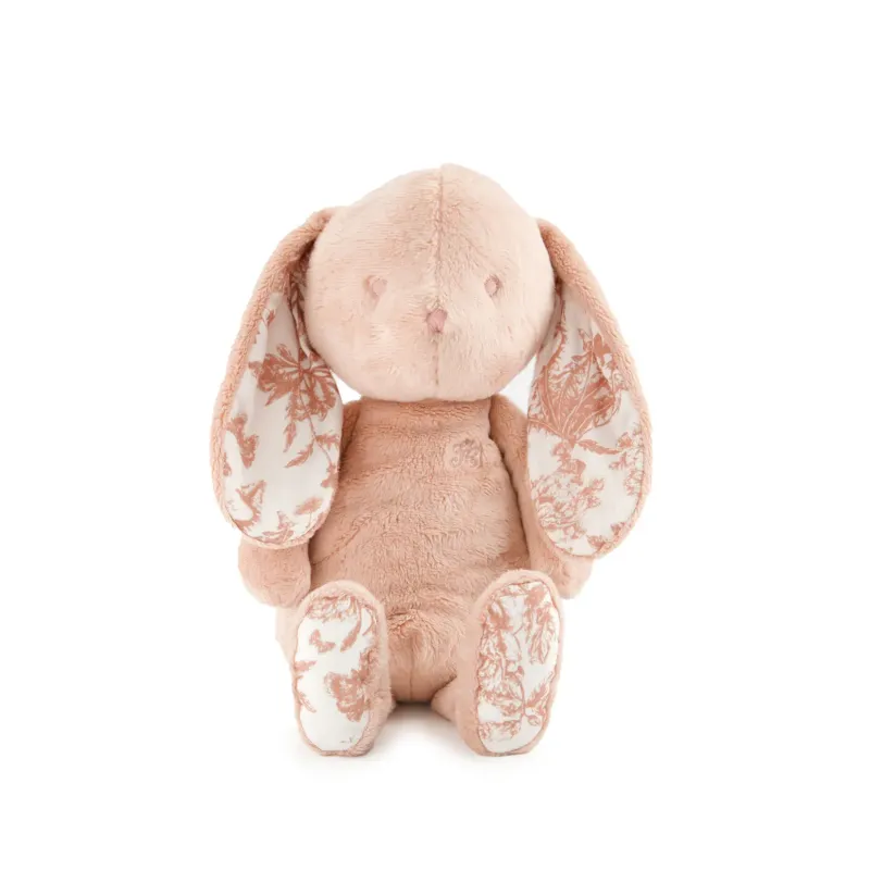 Augustin Le Lapin 25 cm Toile de Jouy Rose