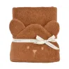 Cape de bain Ourson Caramel