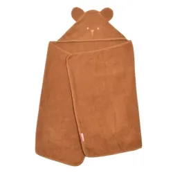 Cape de bain Ourson Caramel