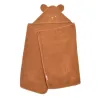 Cape de bain Ourson Caramel