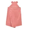 Cape de bain Ourson Bois de Rose